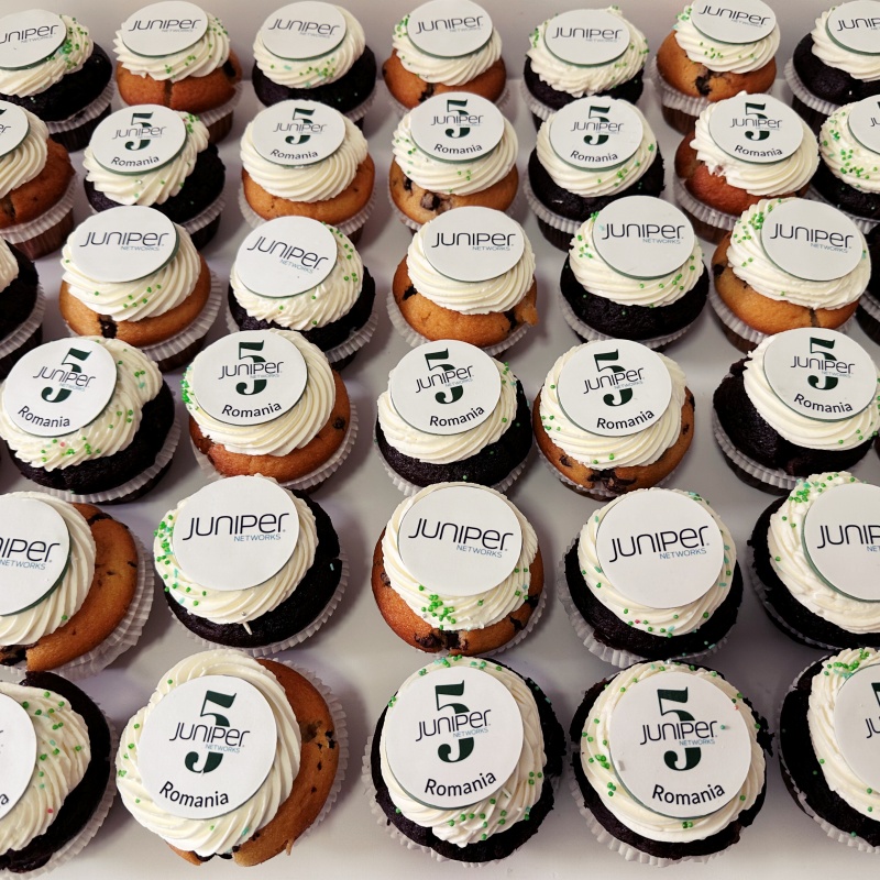 Briose personalizate cu logo comestibil - imagine 2