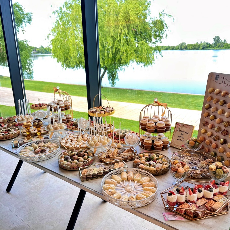 Candy Bar nunta Luxury Boho