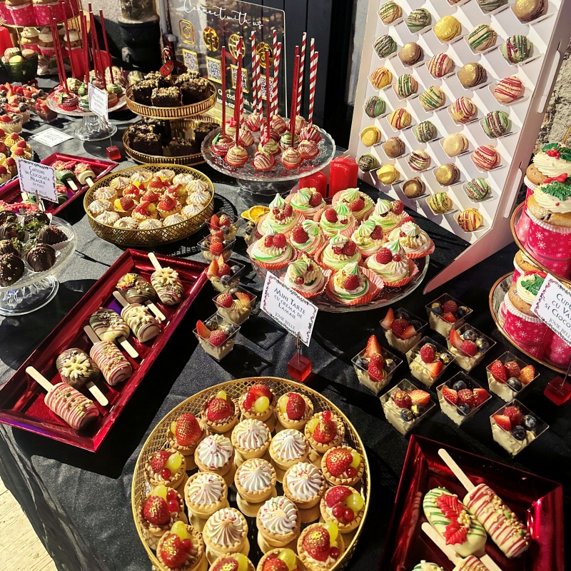 Candy bar tematic Petrecere Craciun - imagine 14
