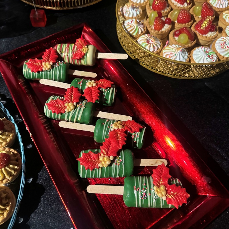 Candy bar tematic Petrecere Craciun - imagine 11