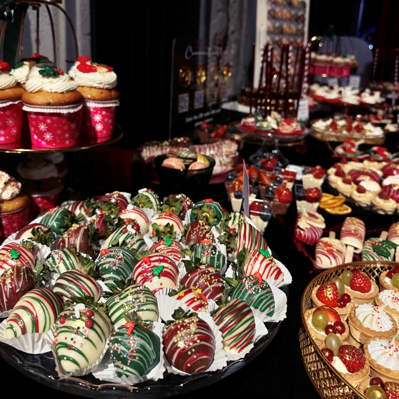 Candy bar tematic Petrecere Craciun - imagine 2