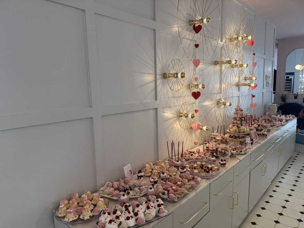 Candy Bar Premium de Botez Blush & Silver Grace - imagine 4